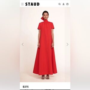 STAUD ILANA POINSETTIA DRESS